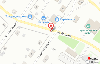 Продуктовый магазин, ИП Солдаткина Г.В. на улице Ленина на карте