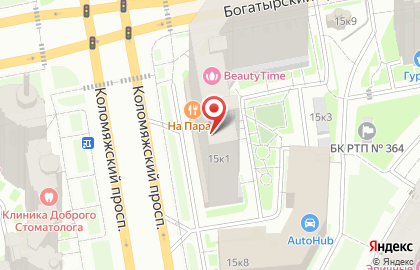 Частная школа Top IT School на метро Пионерская на карте
