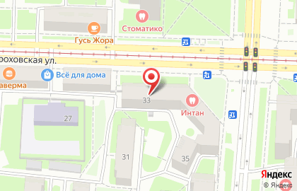 Бриз на Большой Пороховской улице на карте