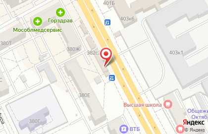 Магазин колбасной и молочной продукции на Октябрьском проспекте на карте