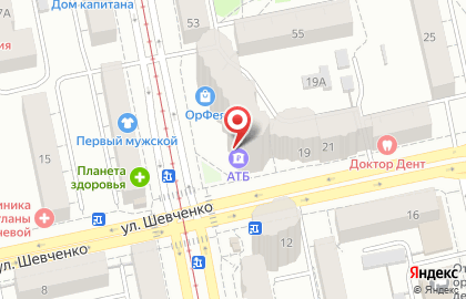 Азиатско-Тихоокеанский банк в Екатеринбурге на карте