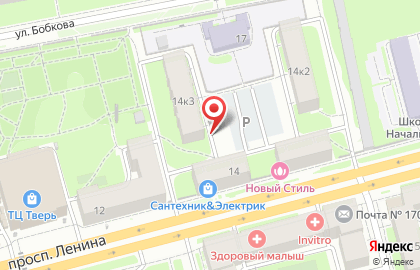 Зоомир, ИП Зубарева Н.О. на проспекте Ленина на карте