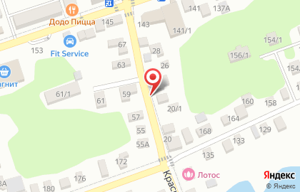 Служба доставки Wasabi на карте