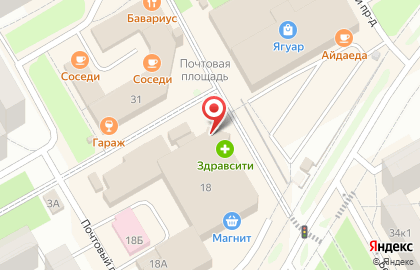 Магазин Союзпечать-плюс в Петрозаводске на карте