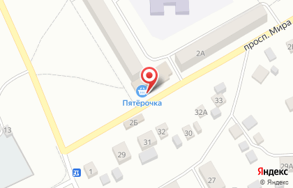 Дискаунтер Пятёрочка на Пролетарской улице на карте