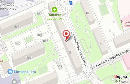 Сервисный центр Applefor в Стрельбищенском переулке на карте