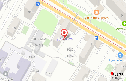 Приоритет на улице Бориса Галушкина на карте