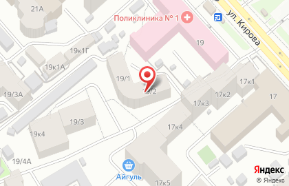 Кирова-2004, ТСЖ на карте