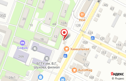 Продуктовый магазин в Ставрополе на карте