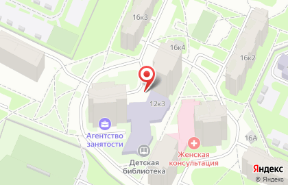 Продуктовый магазин Мини-маркет в Петродворцовом районе на карте