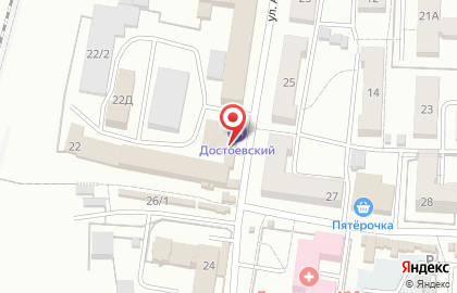 Банкетный зал Достоевский на карте