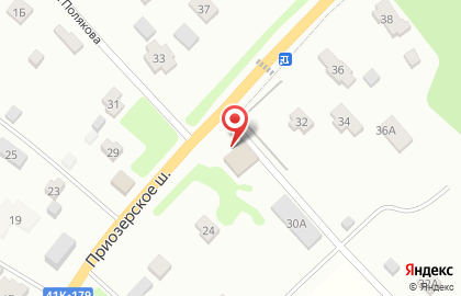 Продуктовый магазин Токсовское Райпо на карте