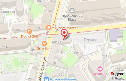 Нэк на Московской на карте