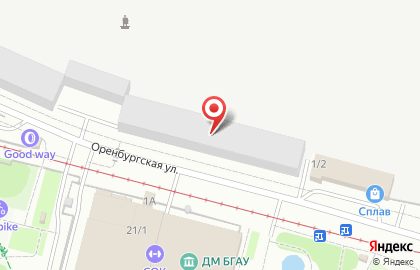Банкомат Газпромбанк в Уфе на карте