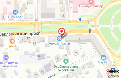 Магазин автомасел и расходников для иномарок на карте