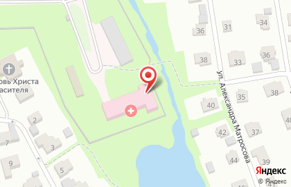Заволжская городская больница на карте