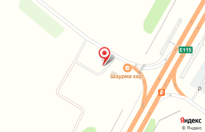 Дракон на трассе М-4 Дон на карте