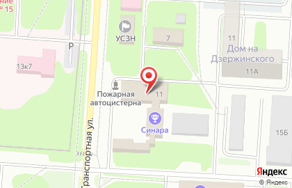 Специальное управление Федеральной противопожарной службы №7 на карте