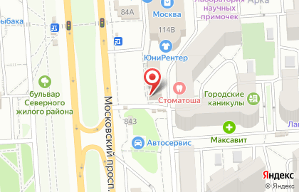 Пиццерия в Воронеже на карте