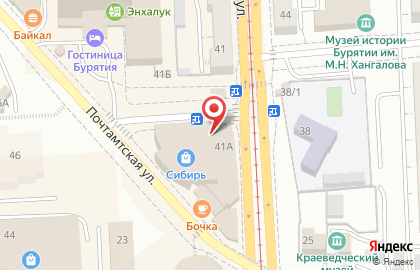 Бизнес-отель Сибирь на карте
