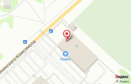РегионСервис на проспекте Ленинского Комсомола на карте