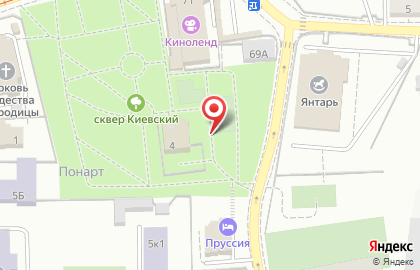 Отель Пруссия на карте