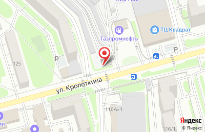 Гаражный кооператив Кропоткинский на карте