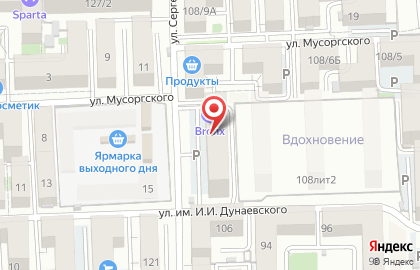 Строящиеся объекты ПрофСтрой-Юг, ГК в Краснодаре на карте
