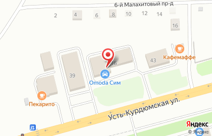 Техцентр Джип в Волжском районе на карте