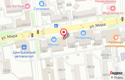 Салон МТС в Ставрополе на карте