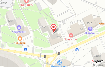 Ателье по ремонту и пошиву одежды на Зеленодольской, 32 к1 на карте