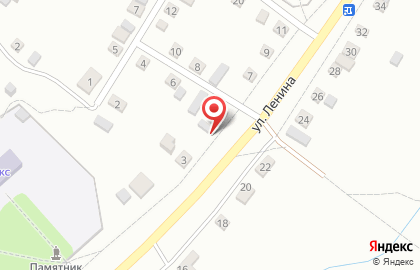 АЗС ТНК на улице Ленина на карте