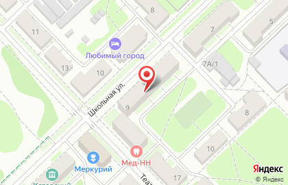 Продуктовый магазин, ИП Плотникова Е.В. на карте