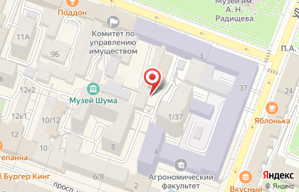 Всероссийская общественная организация Боевое братство на Театральной площади на карте