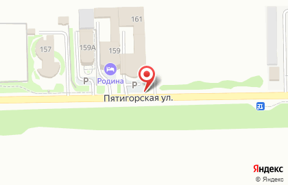 Магазин овощей и фруктов на Пятигорской улице на карте