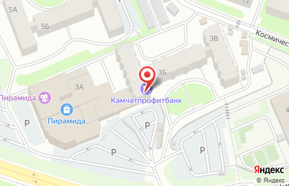 Муниципальный Камчатпрофитбанк в Петропавловске-Камчатском на карте