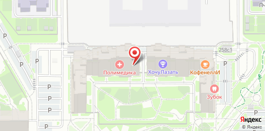 Клуб единоборств Заряд на карте