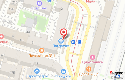 Магазин сухофруктов, специй и турецких сладостей на карте