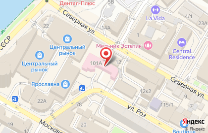 Краснодарское протезно-ортопедическое предприятие, ФГУП на улице Роз на карте