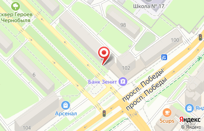 Ногтевая студия МариС на улице Механизаторов на карте