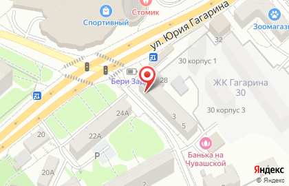 Магазин разливного пива Пивной мир в Ленинградском районе на карте