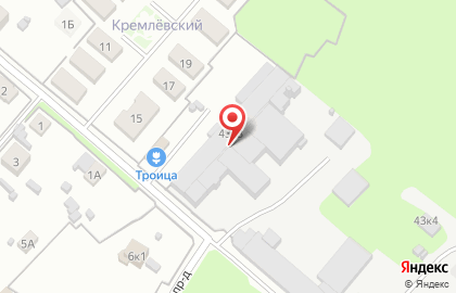 Криста на Троицкой улице на карте