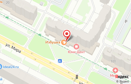 Клиника Мега-Дент Premium на карте