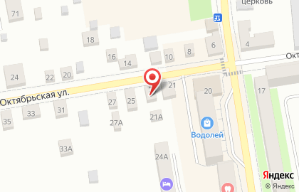 Кабинет окулиста на Октябрьской улице на карте