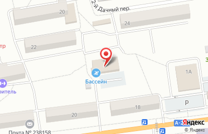 Черняховский Плавательный Бассейн на карте