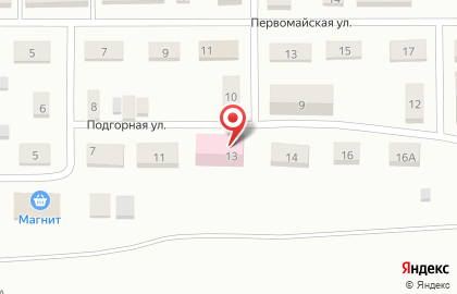 Жигулевская Центральная Городская Больница на Подгорной улице на карте