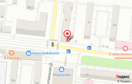 Минимаркет Юбилейный на Центральной улице на карте