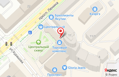 Транспортно-сервисное агентство Аэропорт-Сервис на проспекте Ленина на карте
