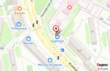 Фармация, ОАО на Коммунистической улице на карте