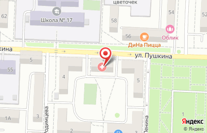 Аптека Apteka.ru на улице Пушкина на карте